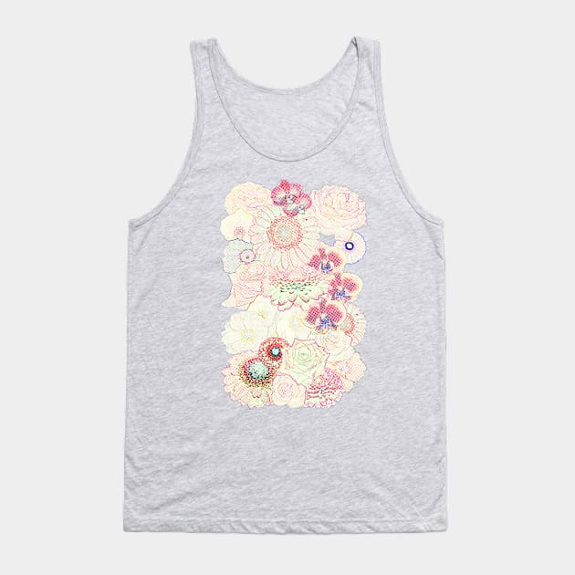 Flower Bunch Tank Top by FictionalRed